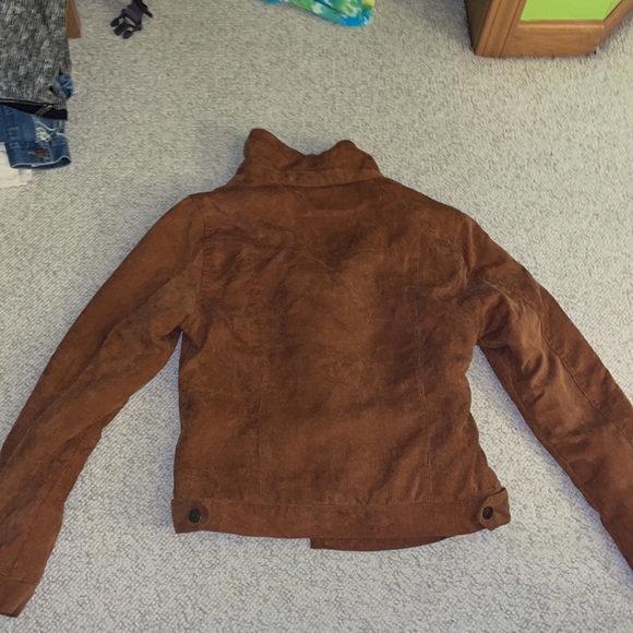 Orange fluffy jacket - Picture 2 of 6